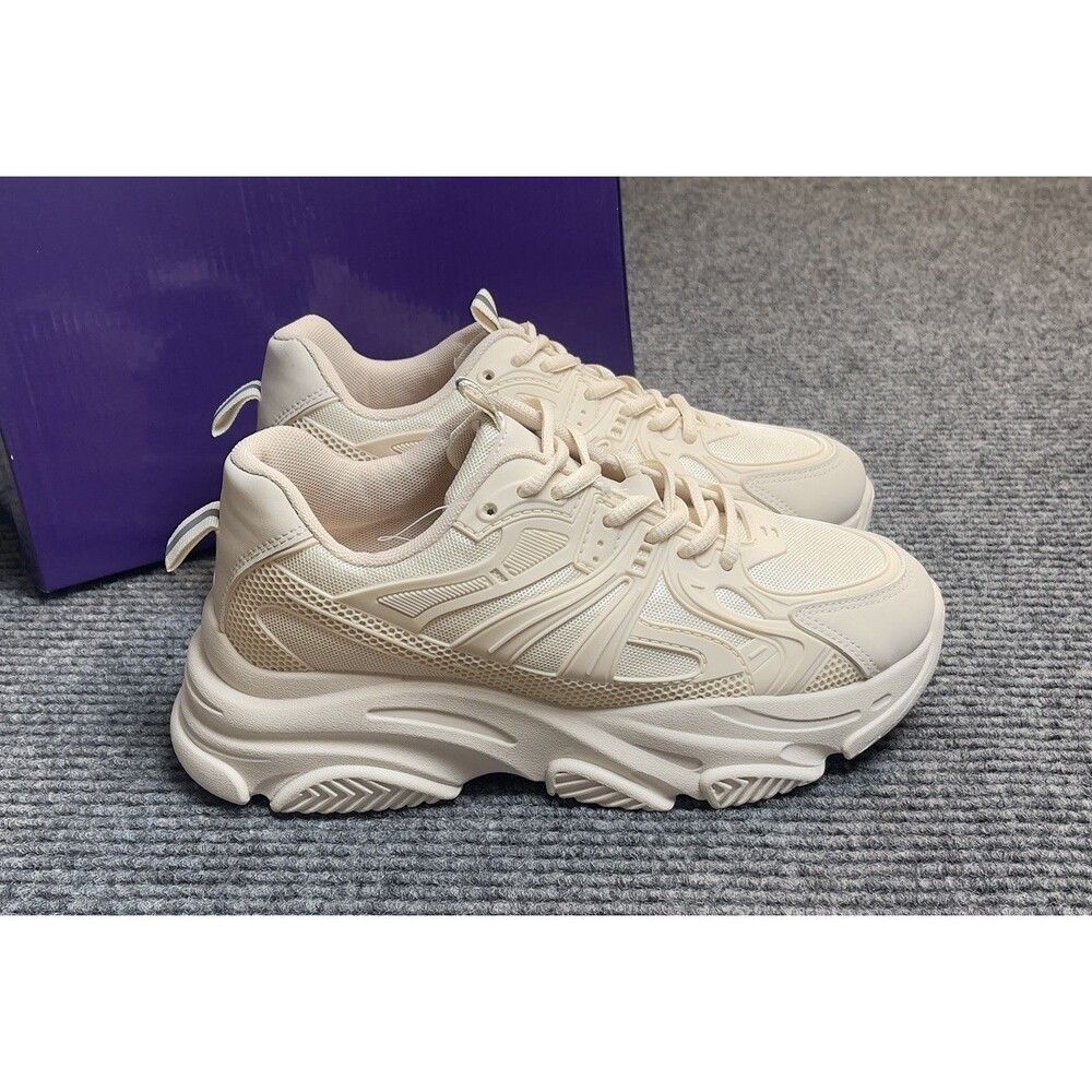 Madden Girl Tammy Women Size 9.5 Athletic Platform Sneakers Y2K Chunky Shoes NEW